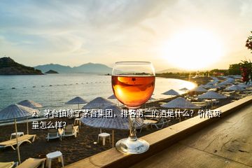 2、茅臺鎮(zhèn)除了茅臺集團，排名第二的酒是什么？價格質(zhì)量怎么樣？