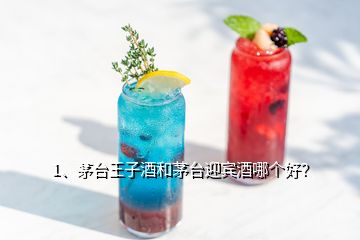 1、茅臺王子酒和茅臺迎賓酒哪個好？