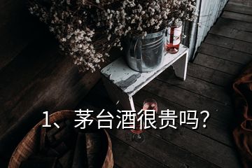 1、茅臺(tái)酒很貴嗎？