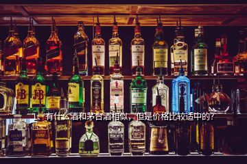 1、有什么酒和茅臺酒相似，但是價格比較適中的？