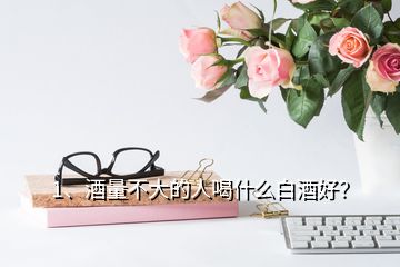 1、酒量不大的人喝什么白酒好？