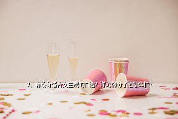 2、有沒有適合女生喝的白酒？洋河微分子酒怎么樣？