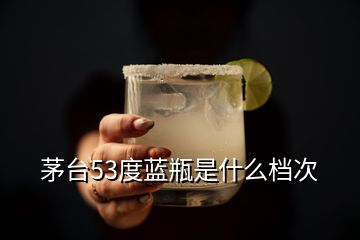 茅臺53度藍(lán)瓶是什么檔次