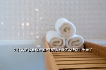 為什么茅臺五糧液國窖1573漲得這么快都上千元了