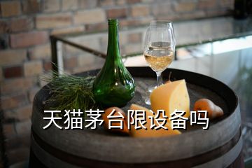 天貓茅臺(tái)限設(shè)備嗎