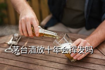 茅臺酒放十年會(huì)揮發(fā)嗎