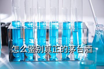 怎么鑒別真正的茅臺酒