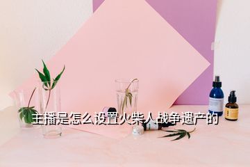 主播是怎么設(shè)置火柴人戰(zhàn)爭遺產(chǎn)的