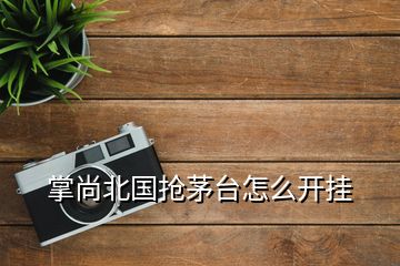 掌尚北國搶茅臺怎么開掛