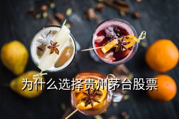 為什么選擇貴州茅臺股票