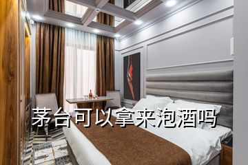 茅臺(tái)可以拿來泡酒嗎