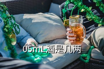 05mL酒是幾兩