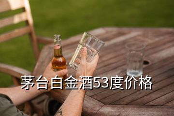 茅臺白金酒53度價格