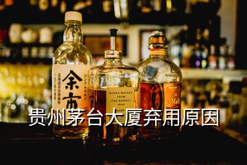 貴州茅臺大廈棄用原因