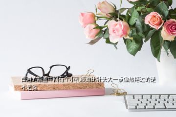 白酒的瓶蓋中間有個小孔痕跡比針頭大一點像熱熔過的是不是就