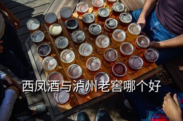 西鳳酒與瀘州老窖哪個好