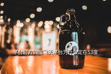 茅臺官方53度飛天茅臺為什么定在53度