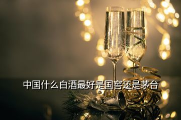 中國什么白酒最好是國窖還是茅臺