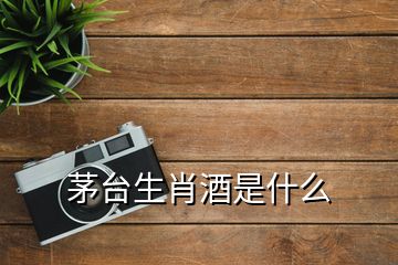 茅臺(tái)生肖酒是什么