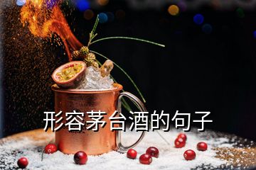 形容茅臺酒的句子