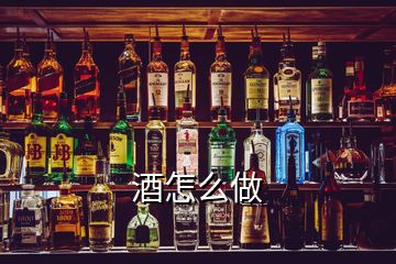 酒怎么做