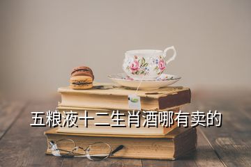 五糧液十二生肖酒哪有賣的