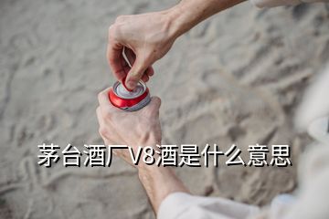 茅臺(tái)酒廠V8酒是什么意思