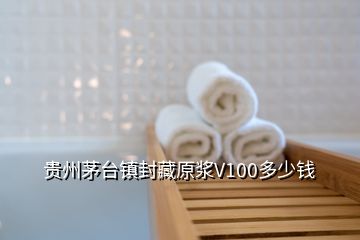 貴州茅臺(tái)鎮(zhèn)封藏原漿V100多少錢