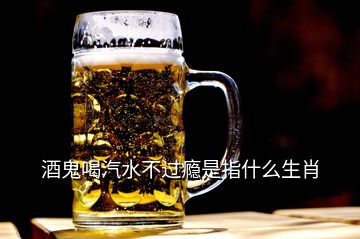 酒鬼喝汽水不過(guò)癮是指什么生肖