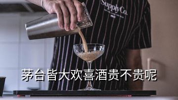 茅臺皆大歡喜酒貴不貴呢