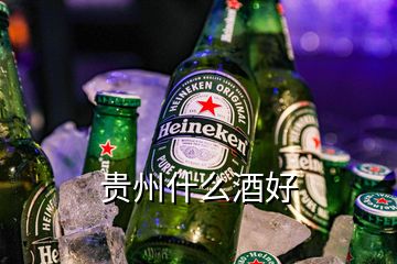 貴州什么酒好