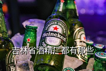 吉林省酒精廠都有那些