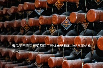 青島萊西哪里有葡萄酒廠具體電話和地址或是網(wǎng)站也可以