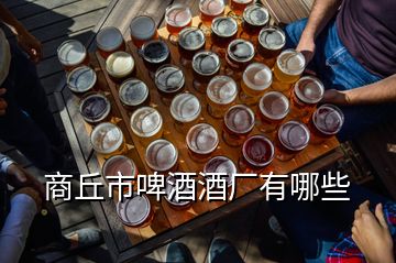 商丘市啤酒酒廠有哪些