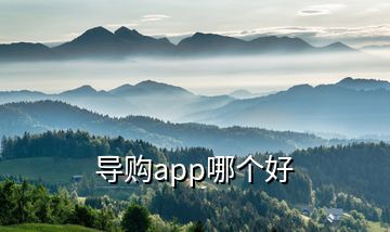 導(dǎo)購(gòu)app哪個(gè)好