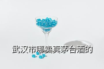 武漢市哪賣真茅臺(tái)酒的