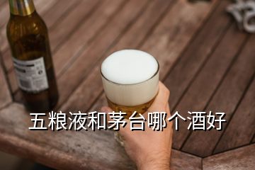 五糧液和茅臺(tái)哪個(gè)酒好