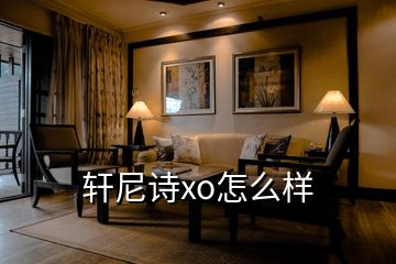 軒尼詩xo怎么樣