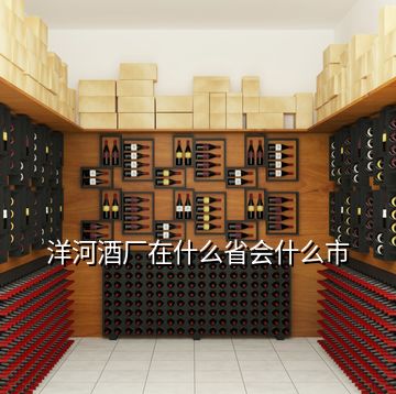 洋河酒廠在什么省會(huì)什么市