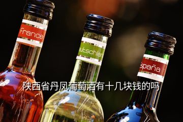 陜西省丹鳳葡萄酒有十幾塊錢的嗎