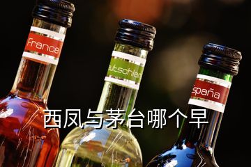 西鳳與茅臺(tái)哪個(gè)早