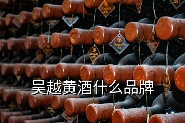 吳越黃酒什么品牌