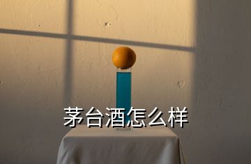 茅臺(tái)酒怎么樣