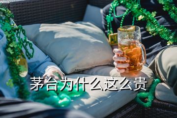 茅臺為什么這么貴