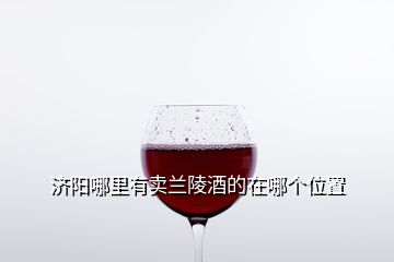 濟(jì)陽哪里有賣蘭陵酒的在哪個(gè)位置