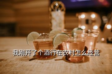 我剛開了個(gè)酒行在農(nóng)村怎么經(jīng)營