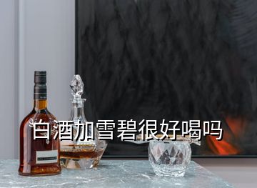 白酒加雪碧很好喝嗎