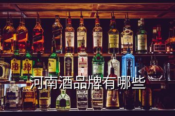 河南酒品牌有哪些