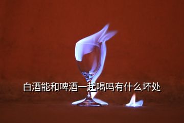 白酒能和啤酒一起喝嗎有什么壞處