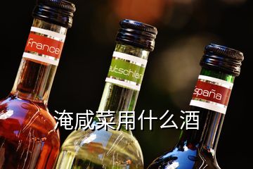 淹咸菜用什么酒